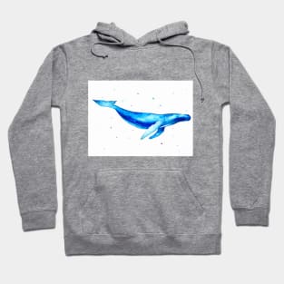 Blue whale Hoodie